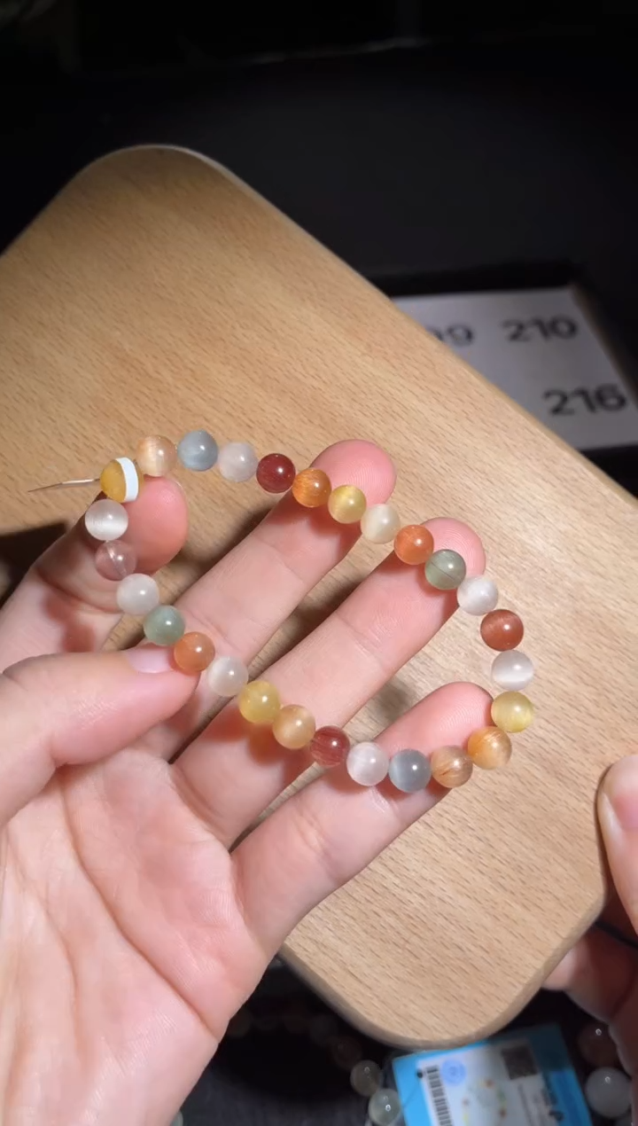 未镶嵌手链水晶208号多样性发一S 6+