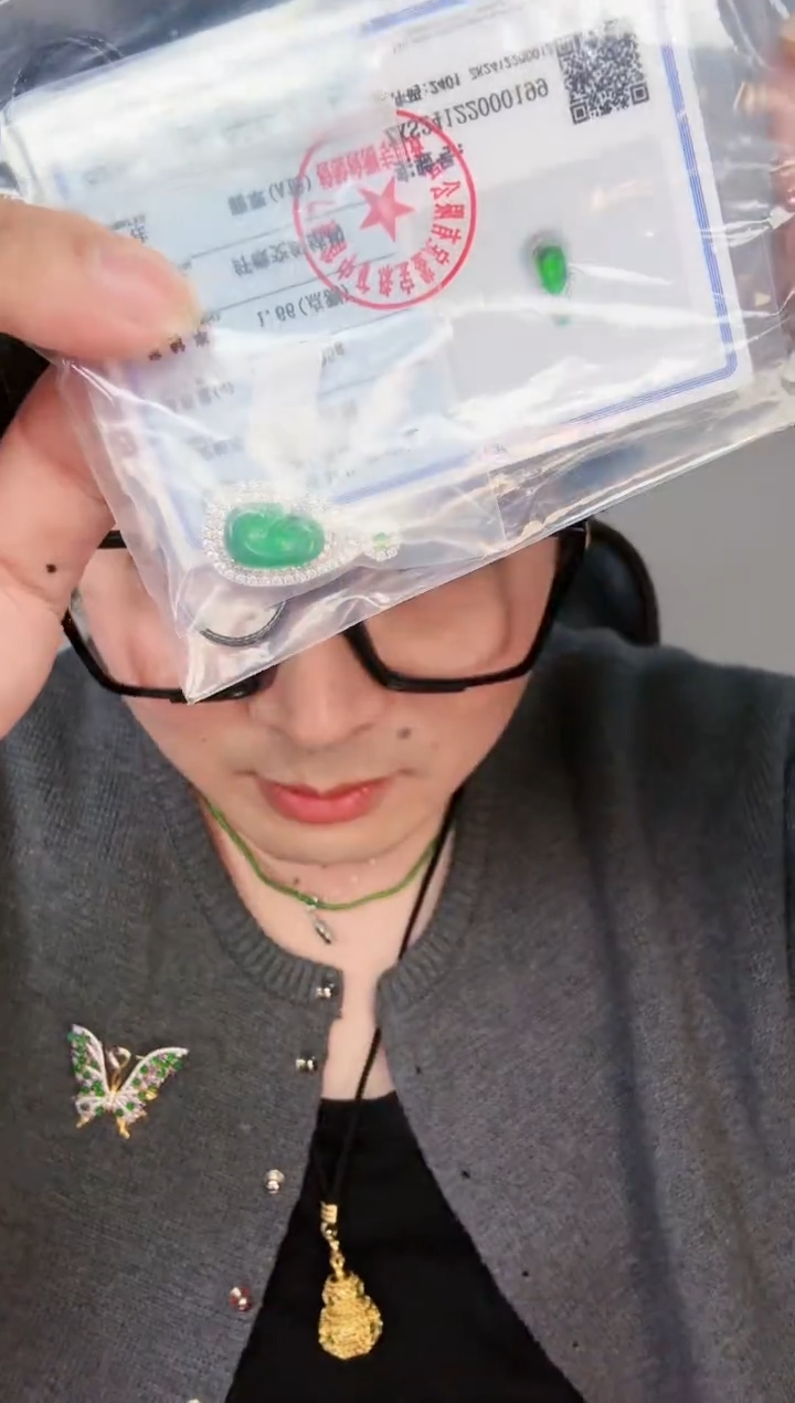 【闪购商品】翡翠颈饰未镶嵌一件