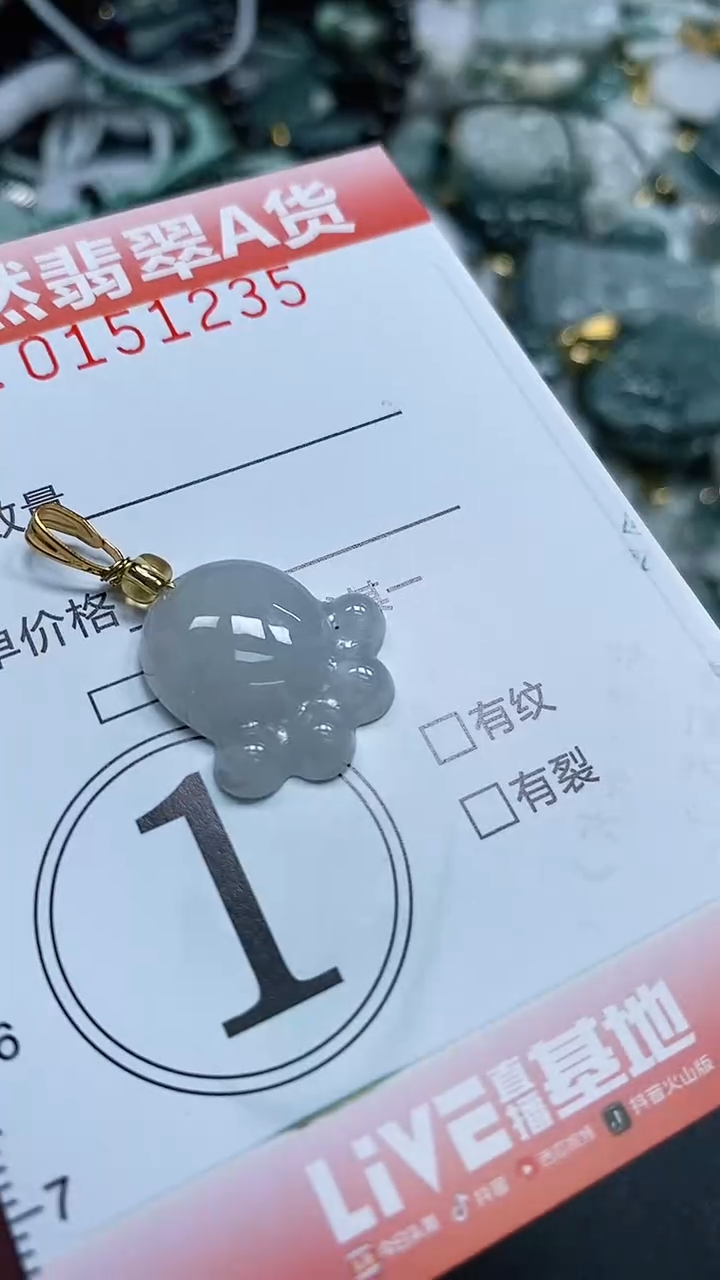 翡翠未镶嵌颈饰闪购0151235