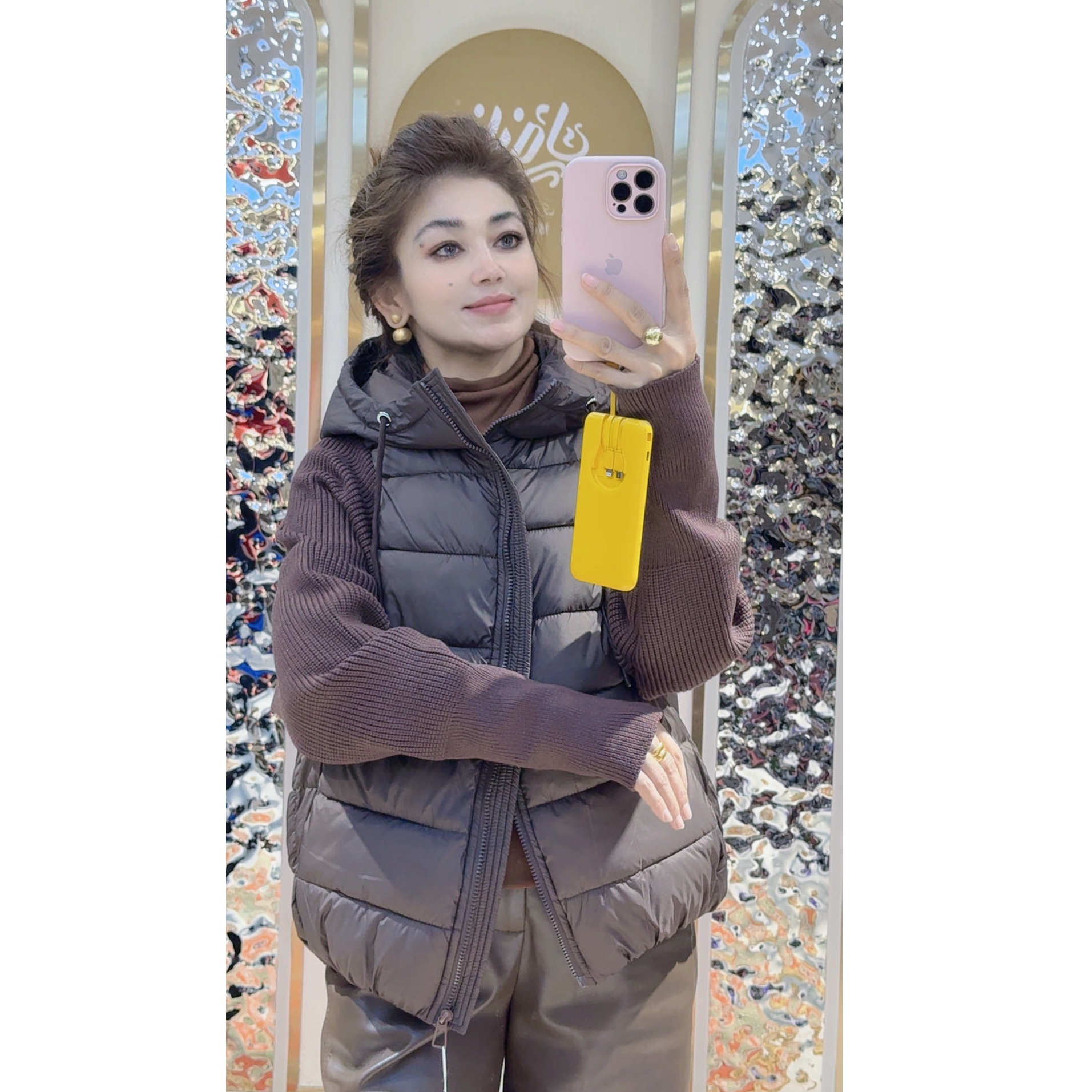 6543宽松型棉衣棉服冬季女款百搭保暖