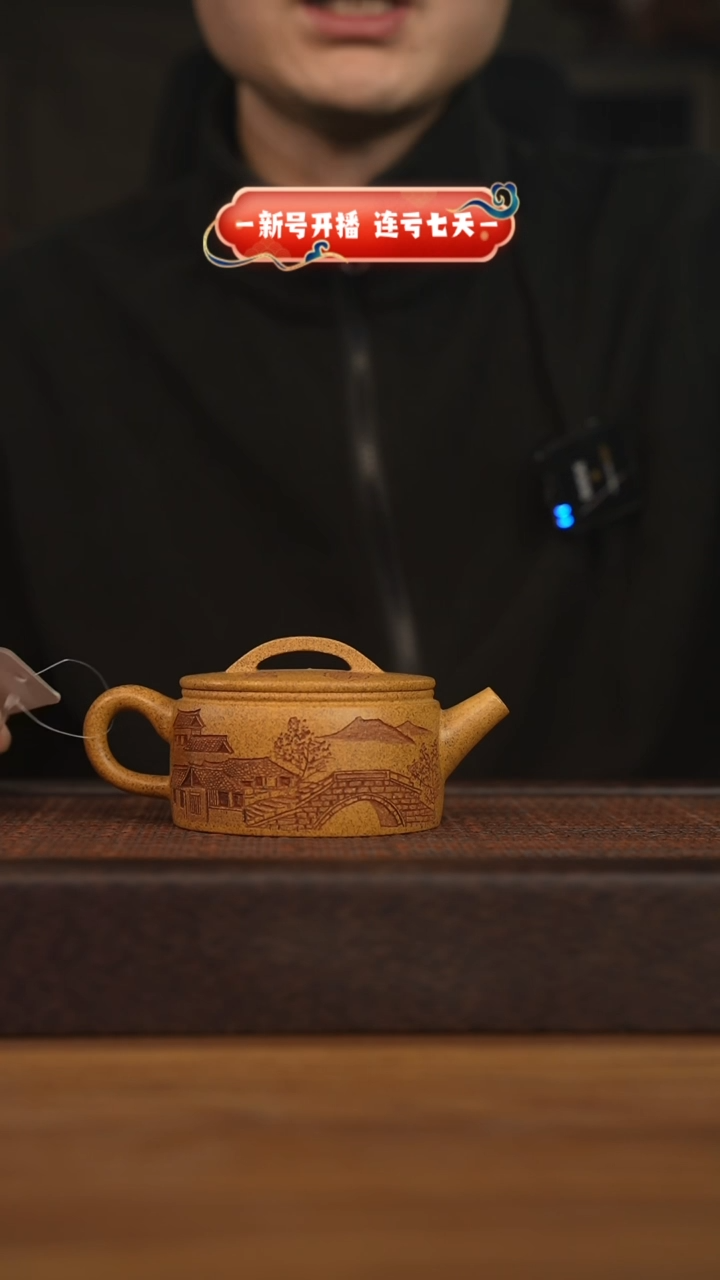 【闪购商品】紫砂茶壶宜兴原矿紫砂壶H7155