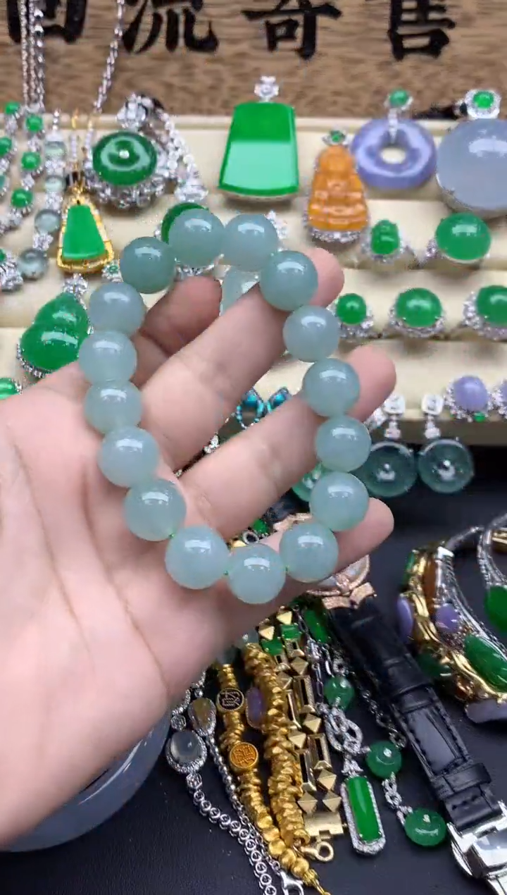 【闪购商品】翡翠手串未镶嵌488-中国好珍宝