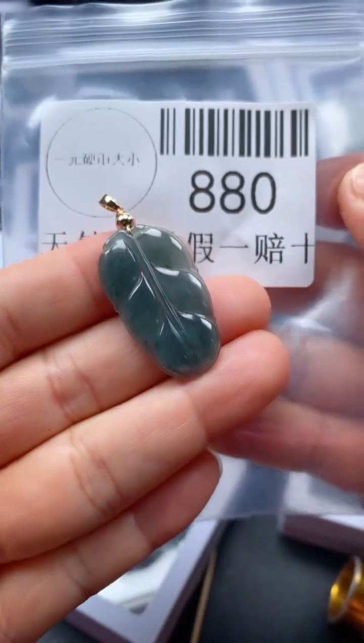 翡翠未镶嵌吊坠(不含链)880