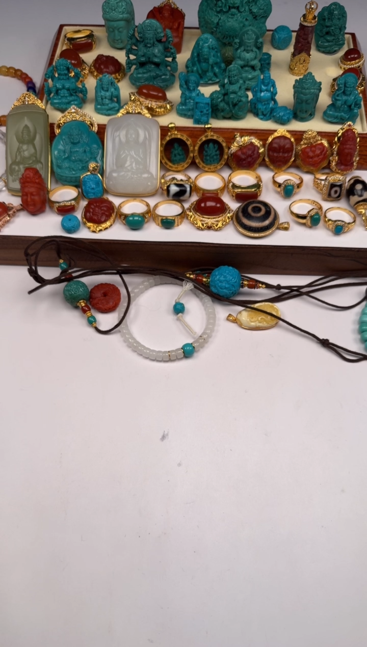 未镶嵌绿松石挂件人*～配饰配饰