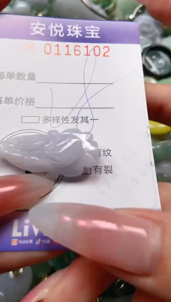 【闪购商品】翡翠颈饰未镶嵌闪购0116102