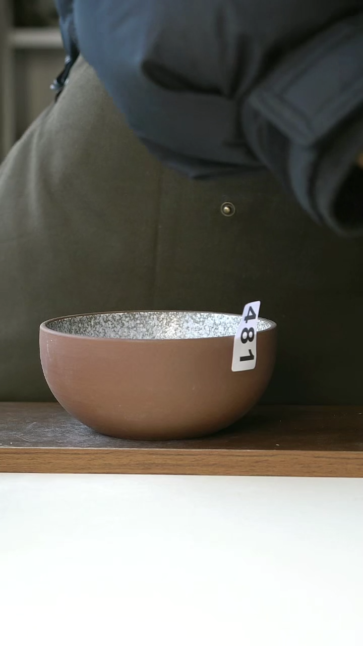 【闪购商品】陶瓷481粗陶沙拉碗微瑕@4-2@