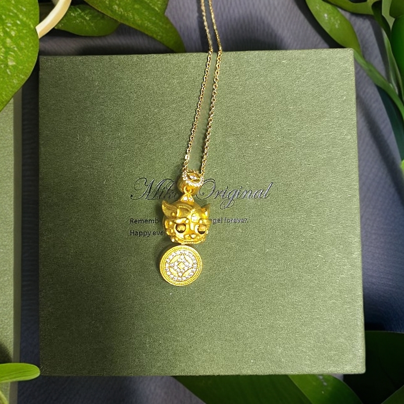 大C总好物-貔新貅眼动招c项链 c35LX