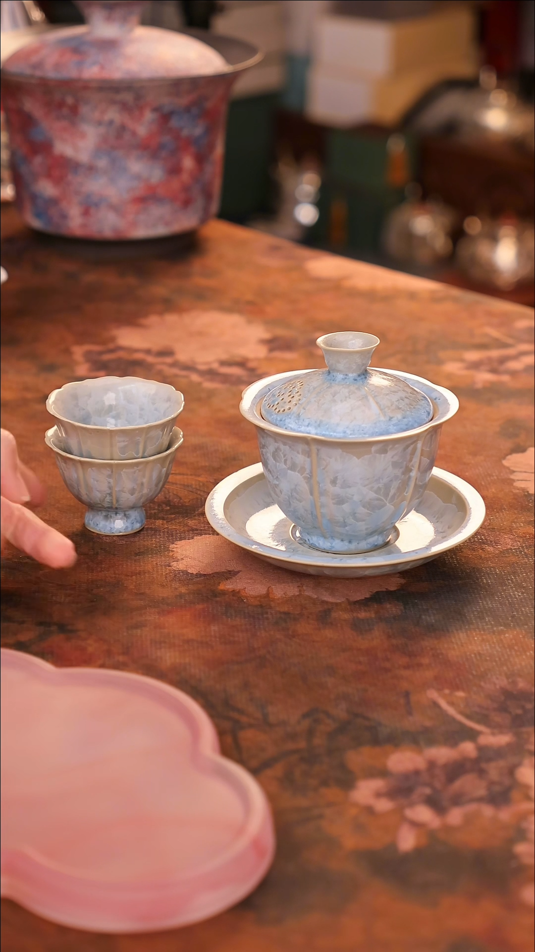 【闪购商品】陶瓷茶具（无礼盒无茶盘）@@A11782