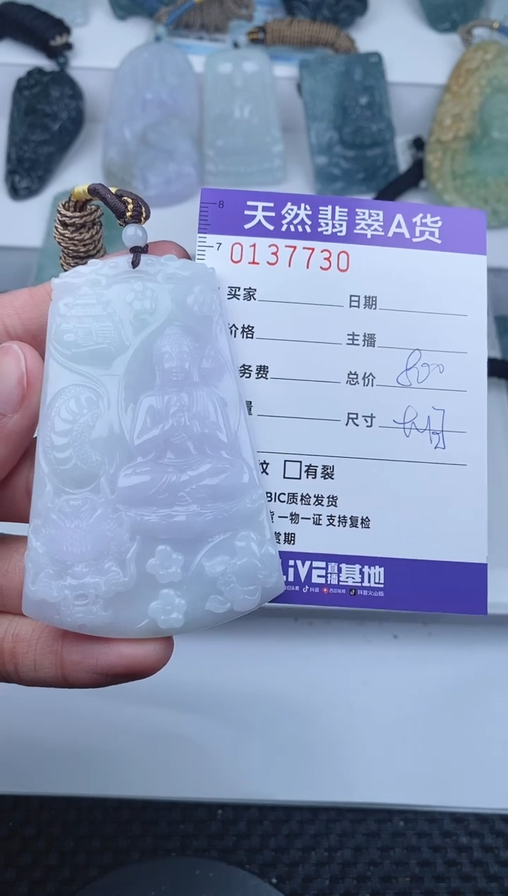 【闪购商品】翡翠颈饰未镶嵌       230