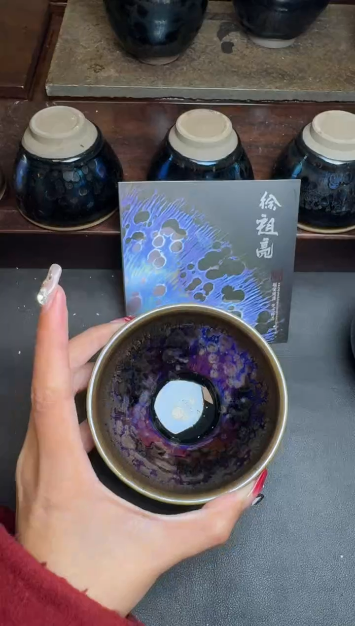 【闪购商品】茶盏建盏故事徐祖亮彩曜149