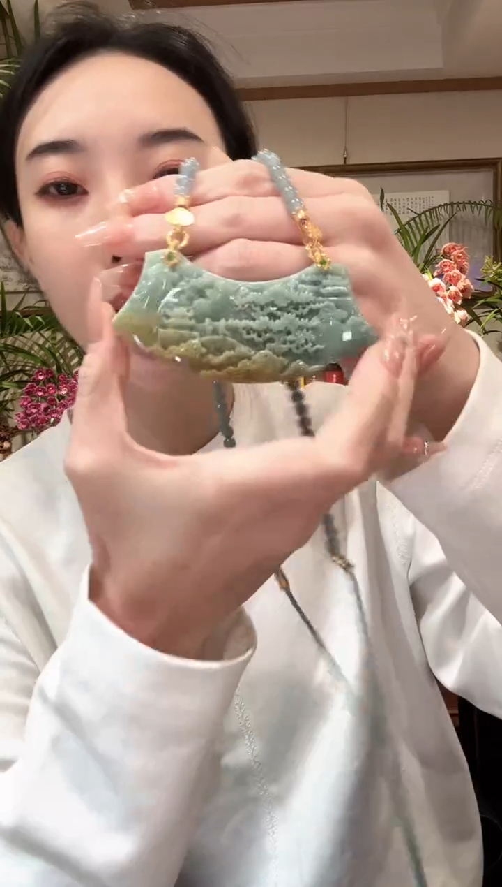 【闪购商品】翡翠颈饰未镶嵌国风