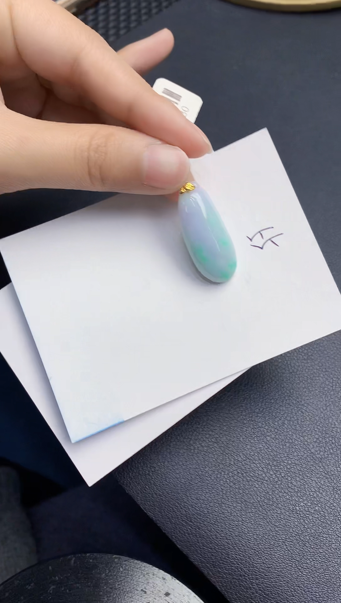 【闪购商品】翡翠颈饰18K金镶嵌000000000