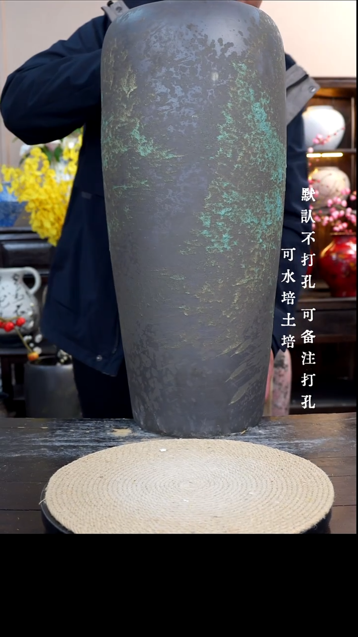 摆件陶瓷349景德镇高档陶瓷花瓶高度60