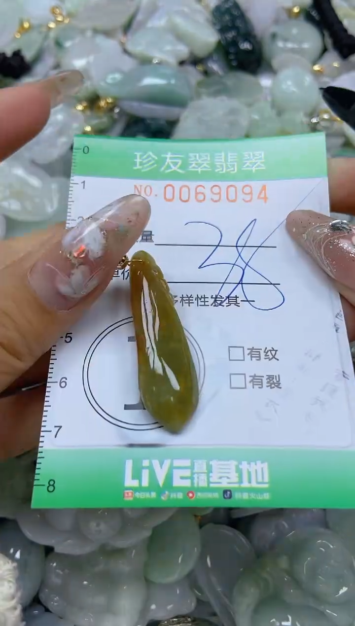 【闪购商品】翡翠颈饰未镶嵌闪购商品0069094