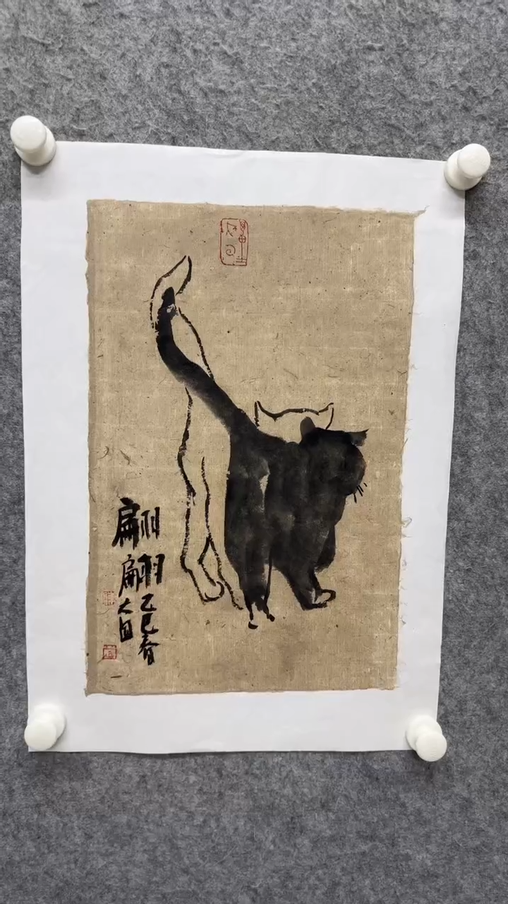国画写意画花鸟画手绘