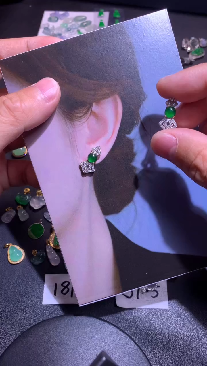 【闪购商品】翡翠吊坠(不含链)银S925镶嵌1