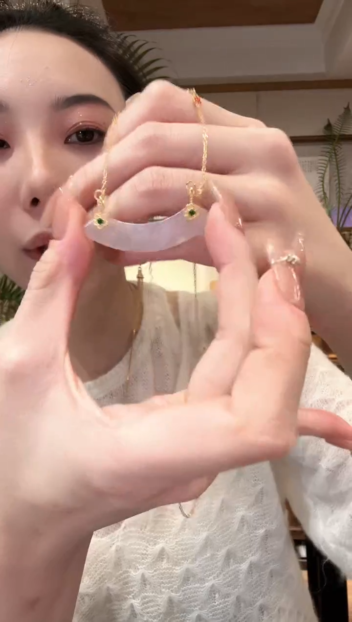 【闪购商品】翡翠颈饰未镶嵌国风