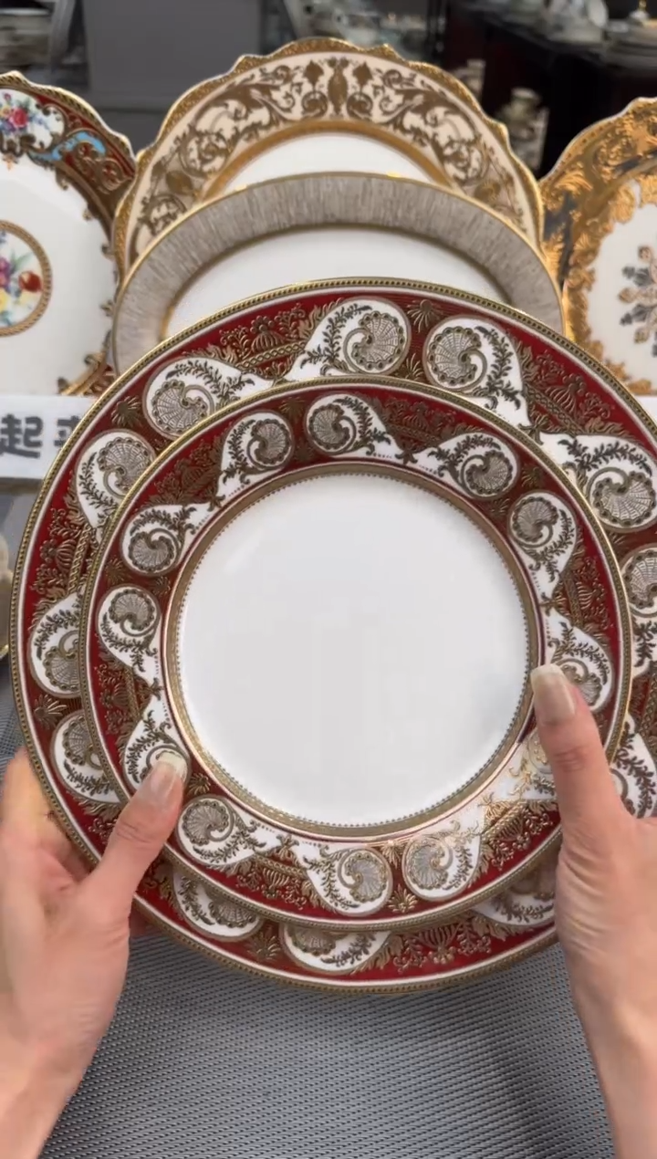 【闪购商品】瓷片大小盘  福利价  福利价