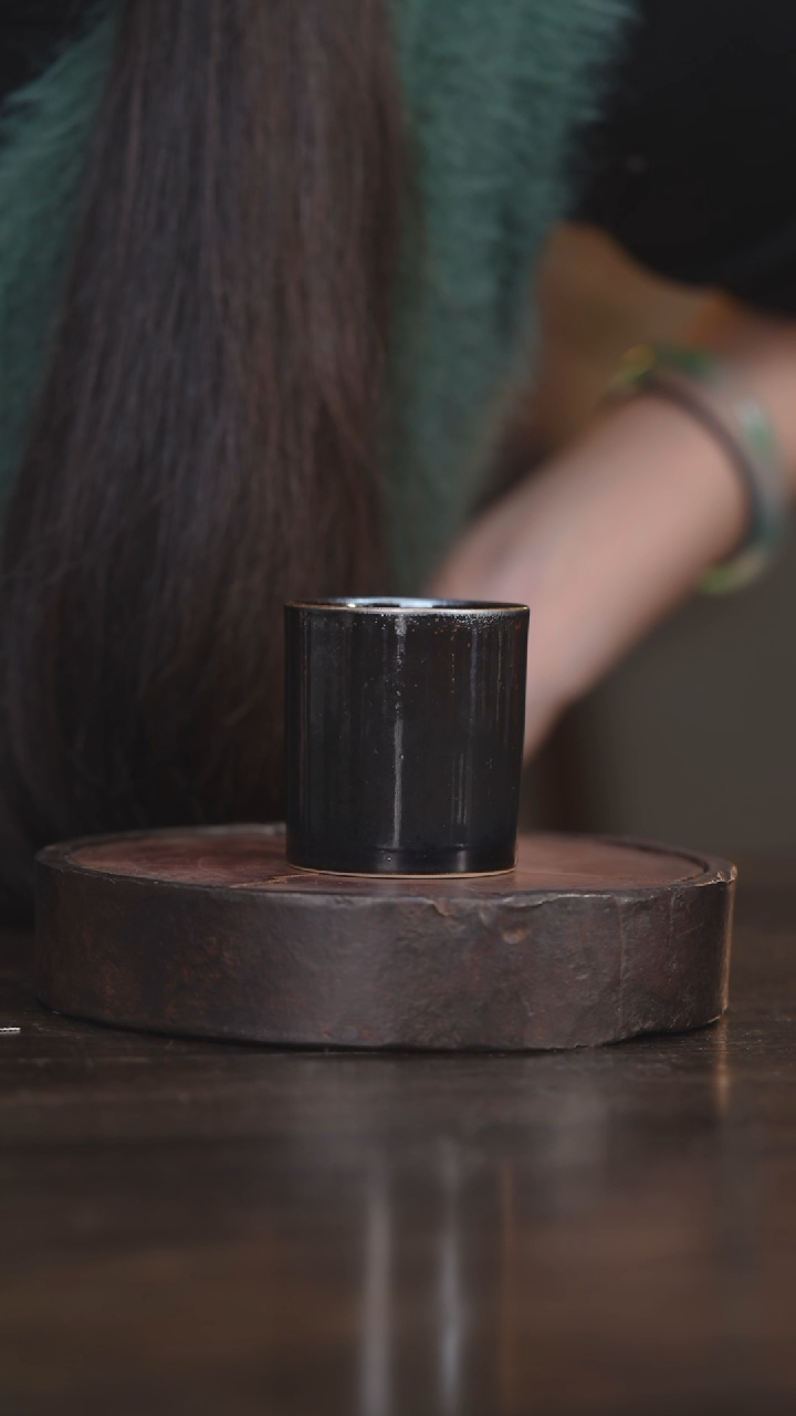 【闪购商品】杯76柴房陶瓷柴烧直口