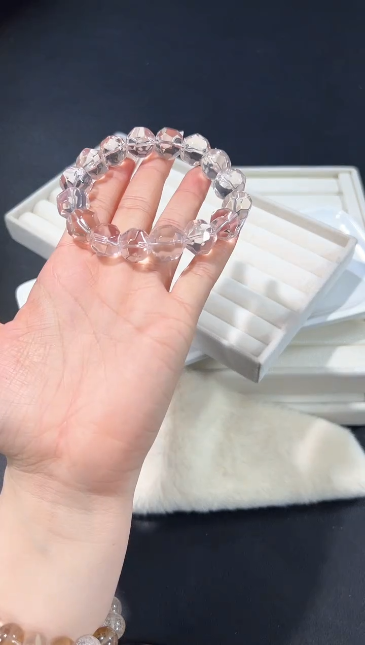 未镶嵌手链水晶32p多样性发其一【1条】默认微瑕