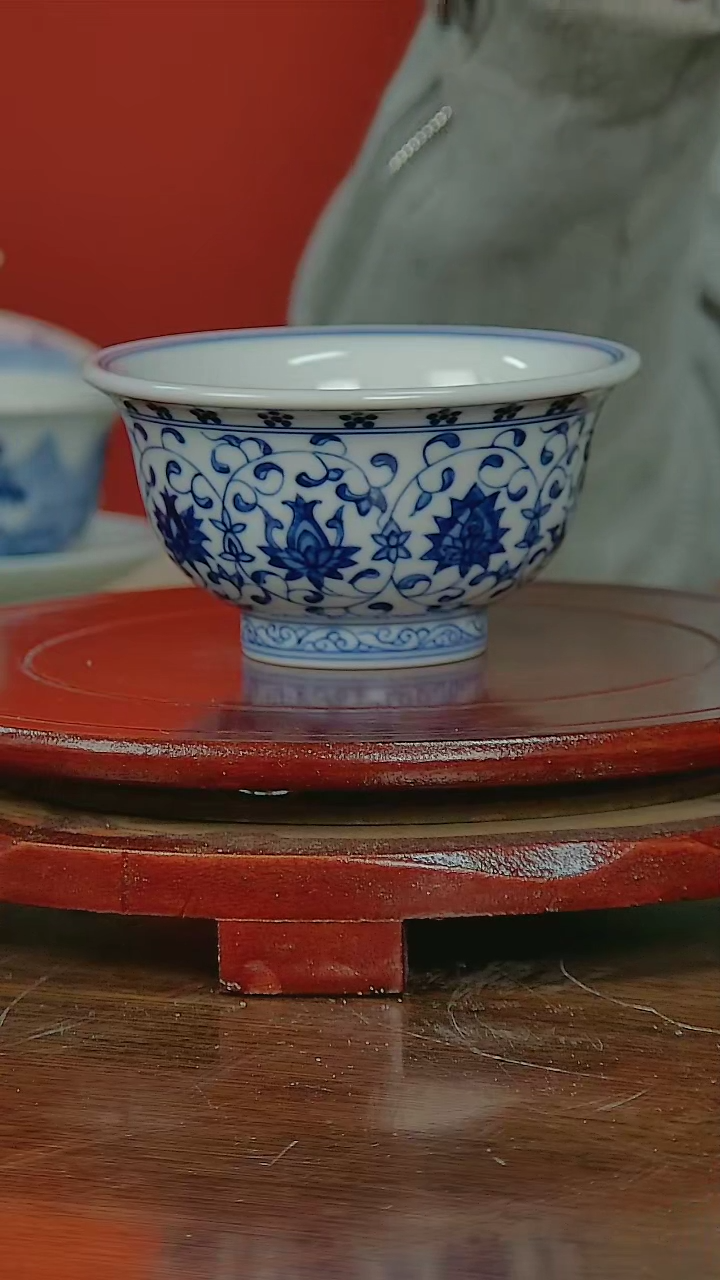 【闪购商品】小王严选仿永乐缠枝莲压手杯
