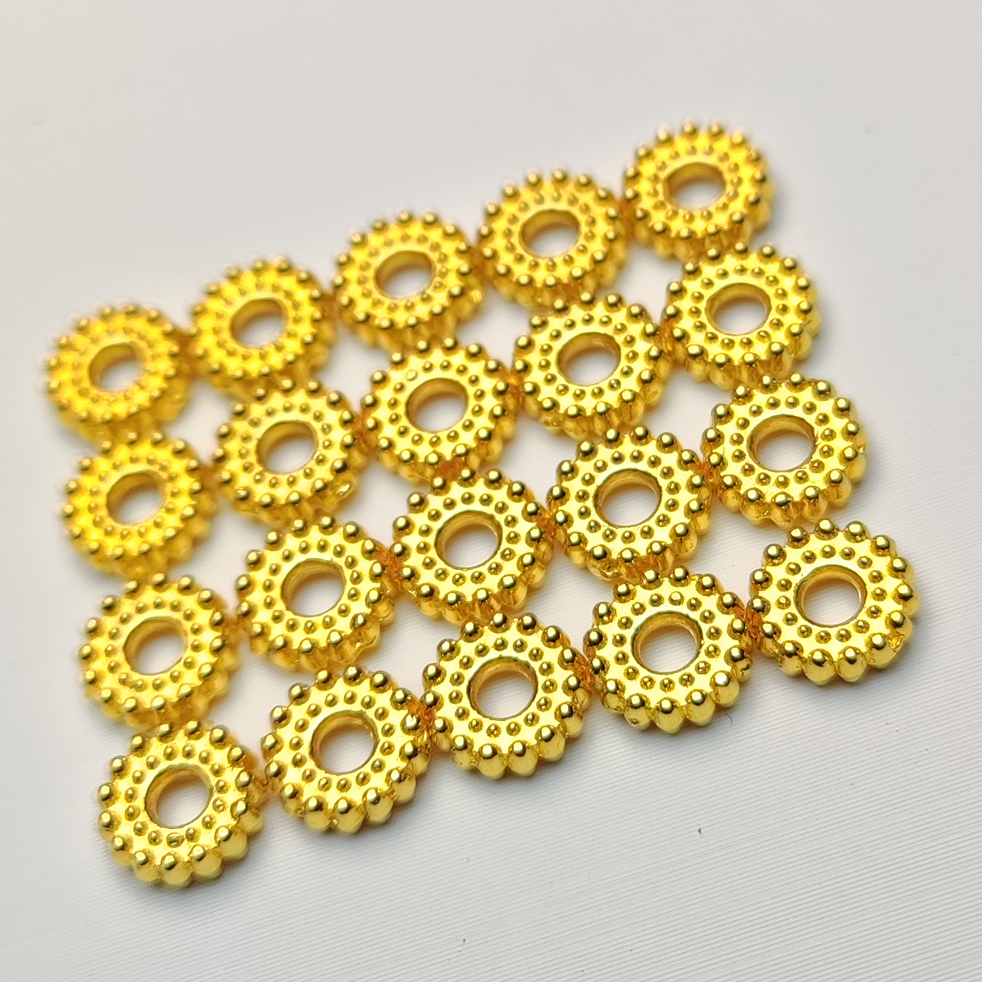 008号实心沙沙隔片6mm到手20片