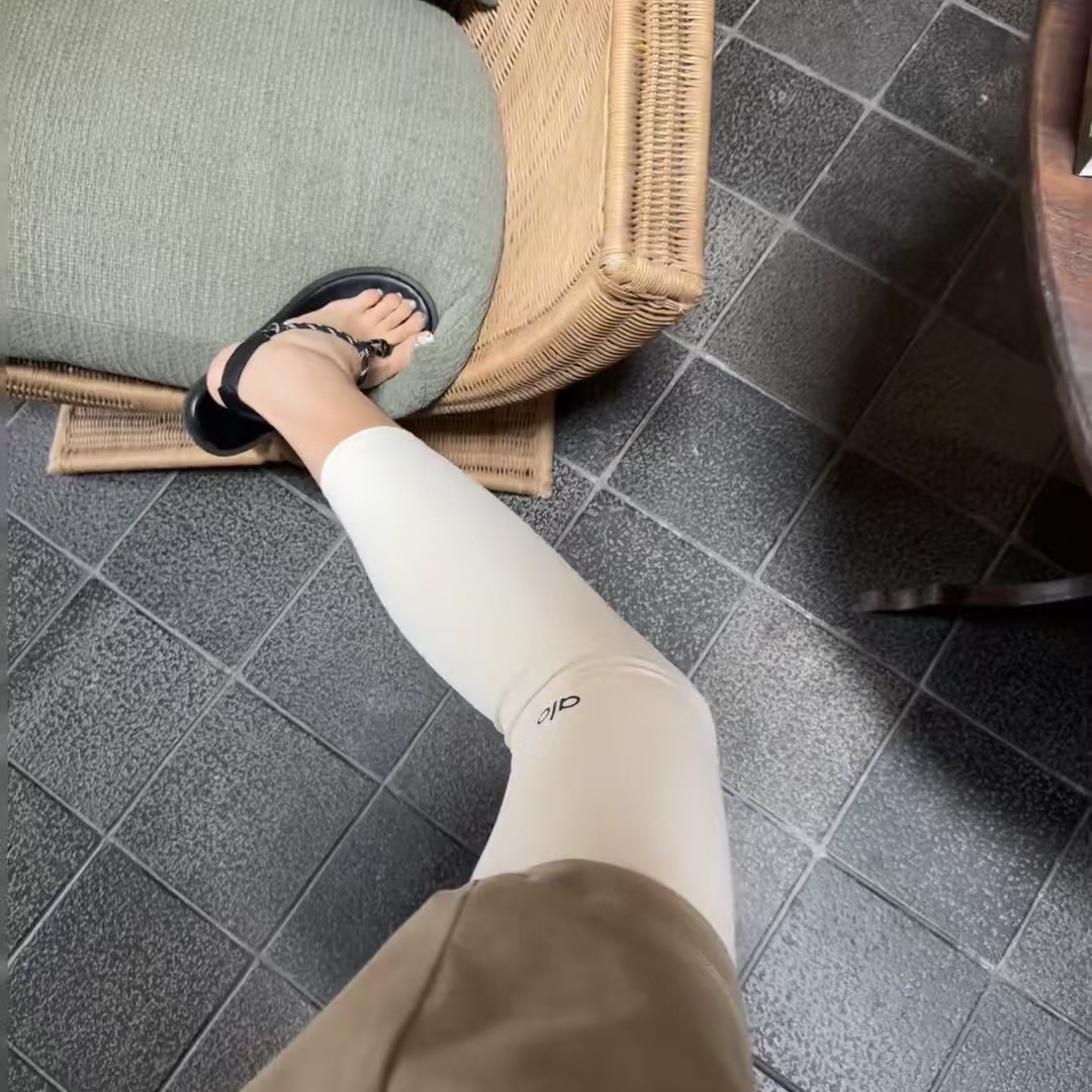 aIo夏季运动休闲百搭打底瑜伽裤户外冰感高弹