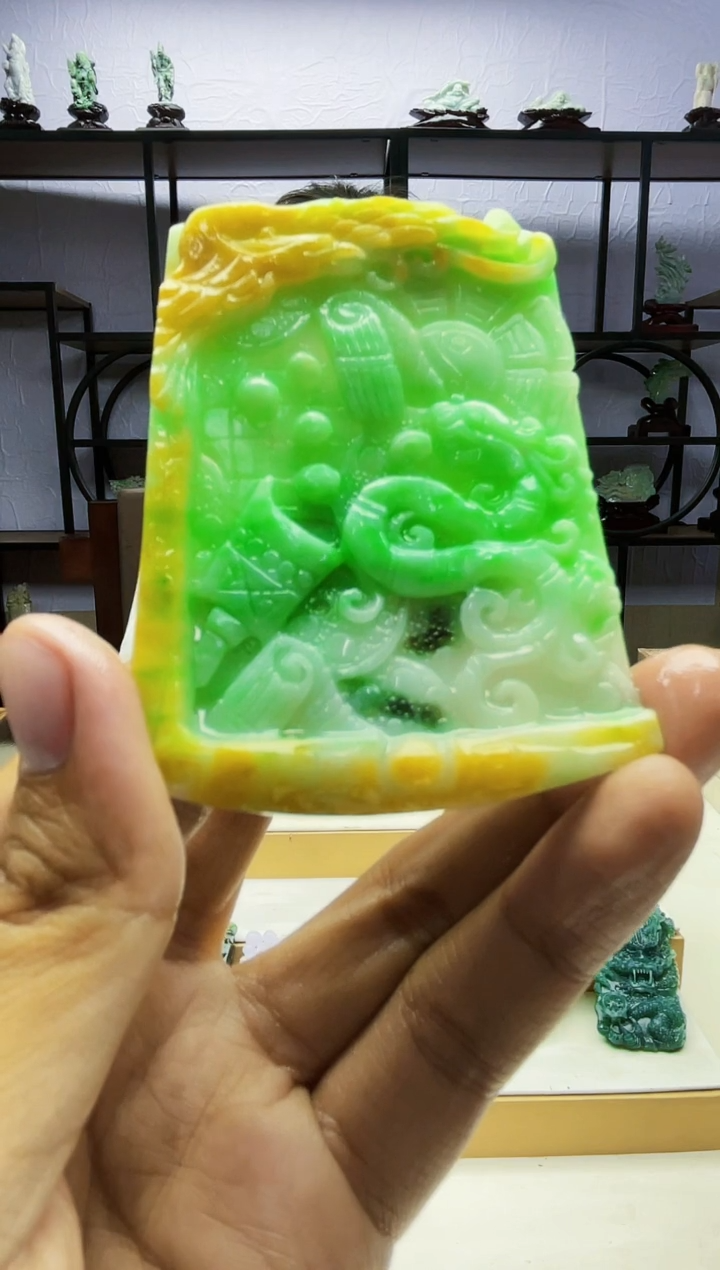 【闪购商品】定制翡翠未镶嵌毛货02240074