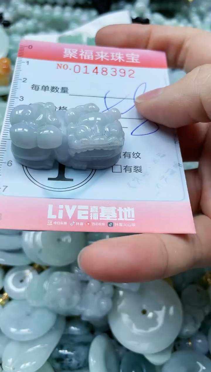 翡翠未镶嵌颈饰闪购0148392