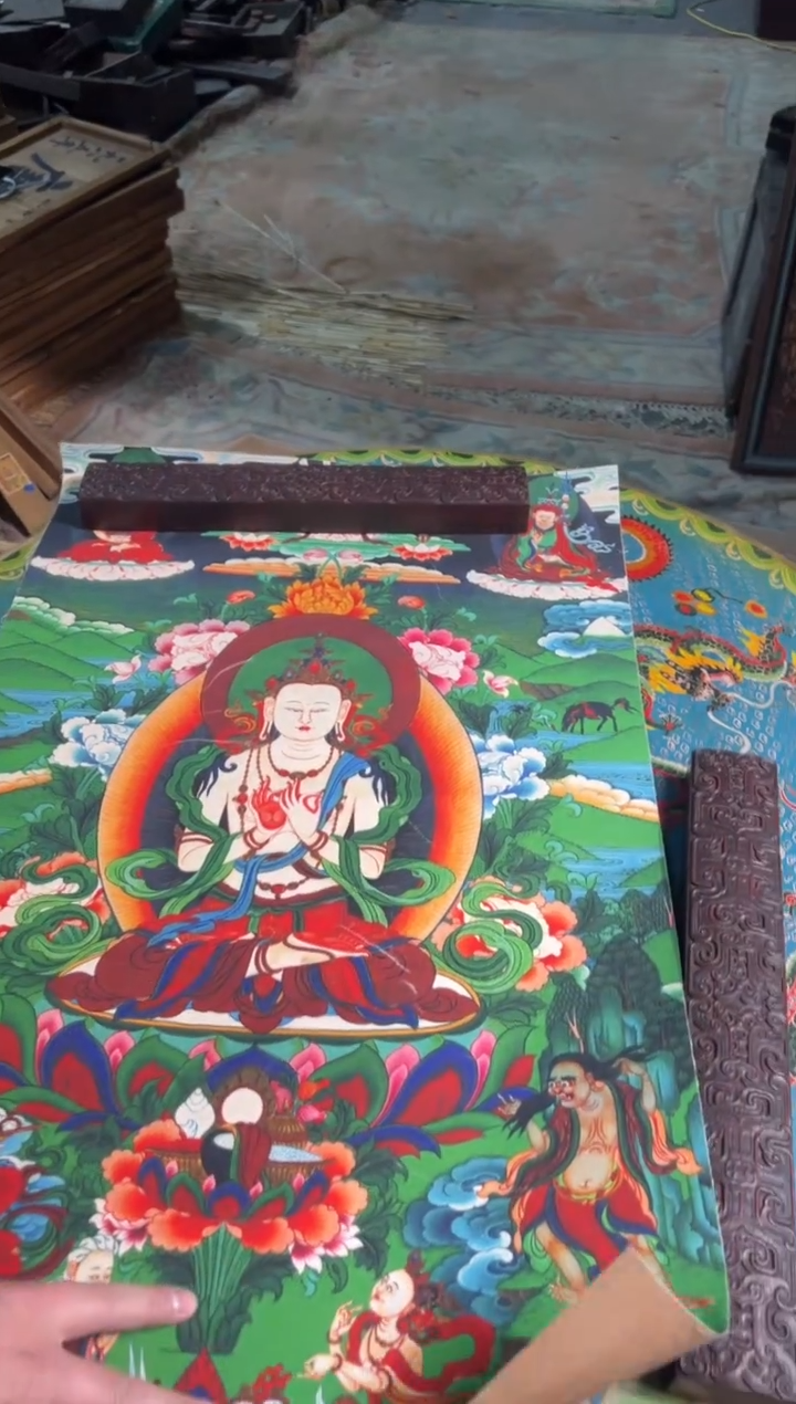 卷轴画卷轴画奥奥的唐卡