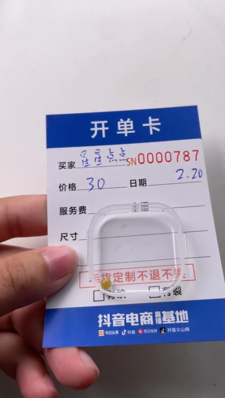 【闪购商品】翡翠颈饰未镶嵌00000787