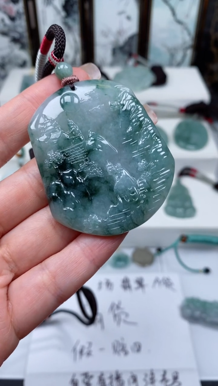 【闪购商品】翡翠颈饰未镶嵌吊坠
