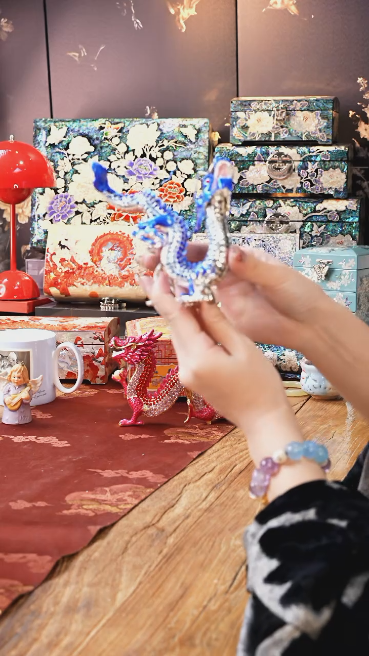 【闪购商品】瓷片豆包儿推荐饰品摆件