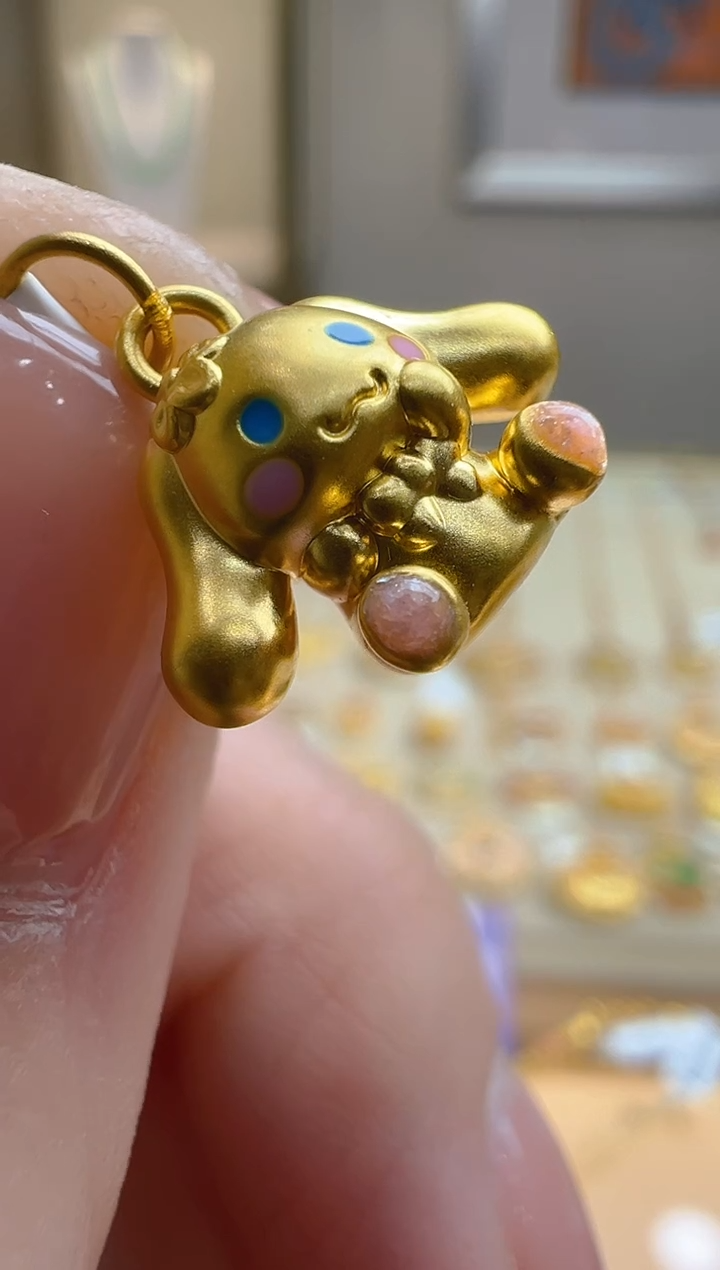 【闪购商品】定制足金吊坠(不含链)多样性发货拍一发一