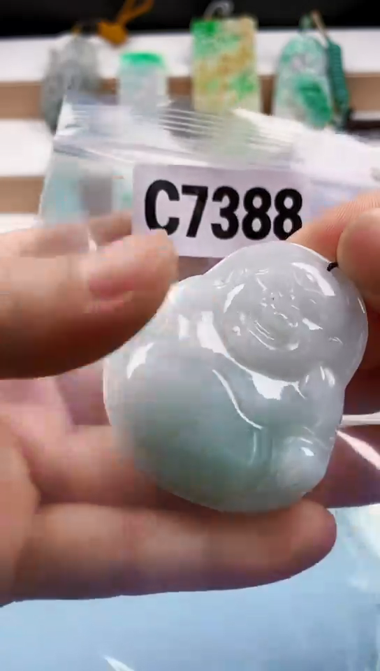 翡翠未镶嵌颈饰天然翡翠吊坠挂件