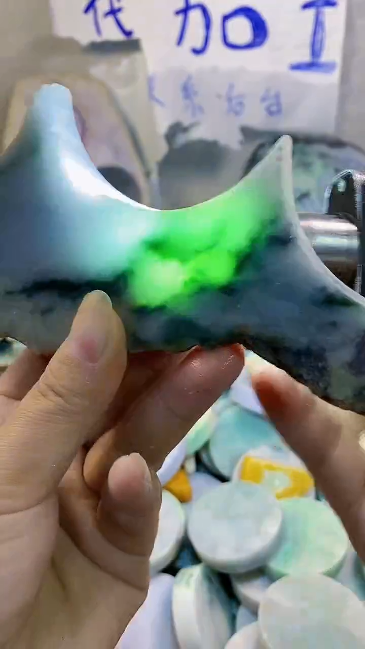 裸石翡翠纯天然A货翡翠163