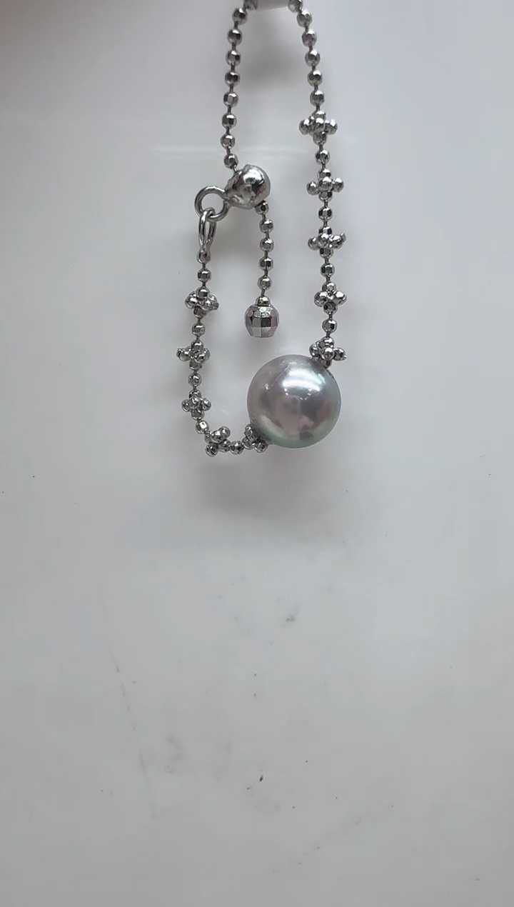 【闪购商品】海水珍珠戒指银S925镶嵌非基地发货不带证书