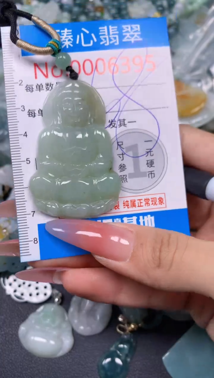 【闪购商品】翡翠颈饰未镶嵌含绳0006395