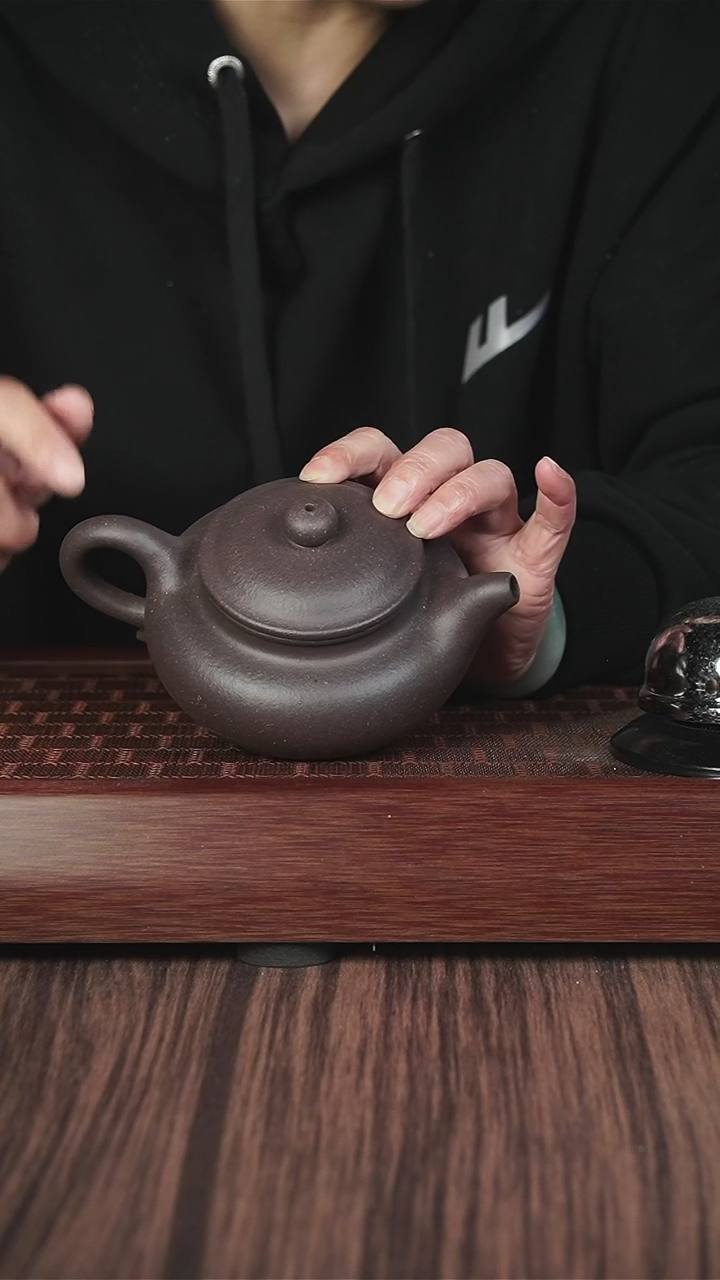 【闪购商品】紫砂茶壶thr  天青  仿古