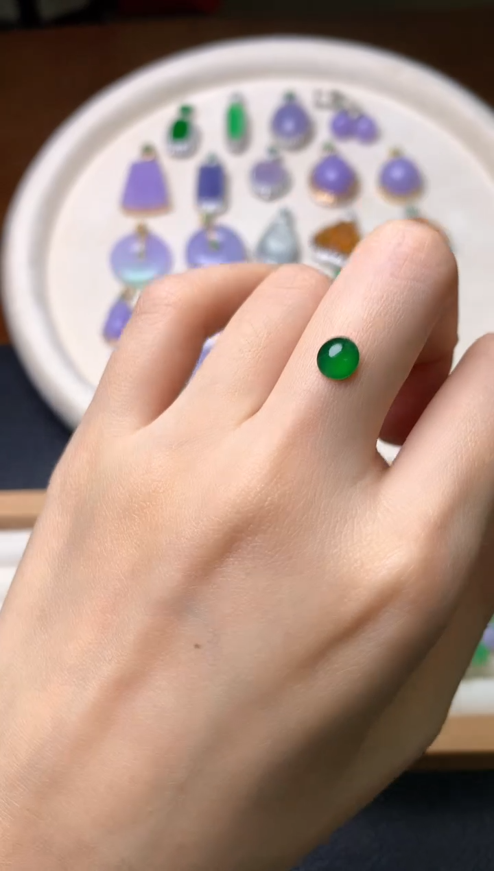 【闪购商品】定制翡翠未镶嵌裸石（镶嵌定制）