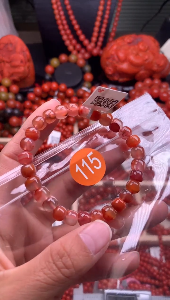 【闪购商品】南红玛瑙珠宝奇石未镶嵌115-7