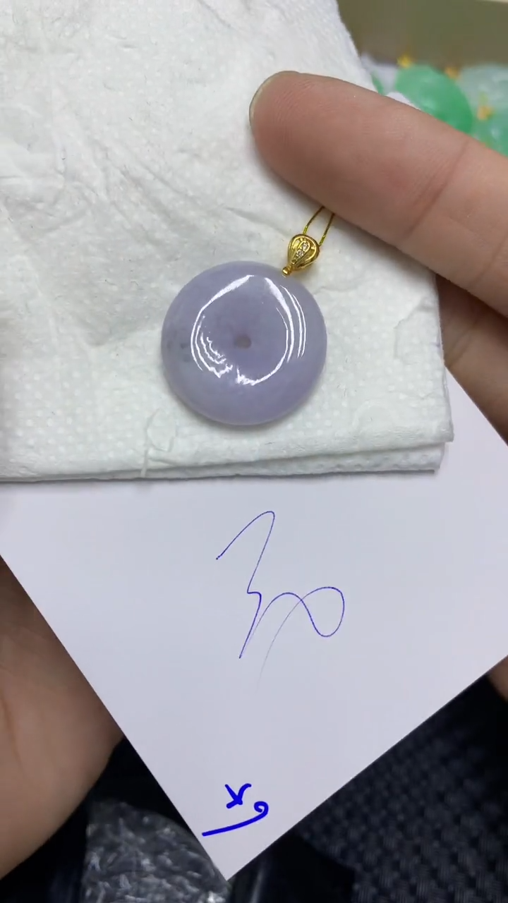 颈饰未镶嵌翡翠缅甸A货翡翠