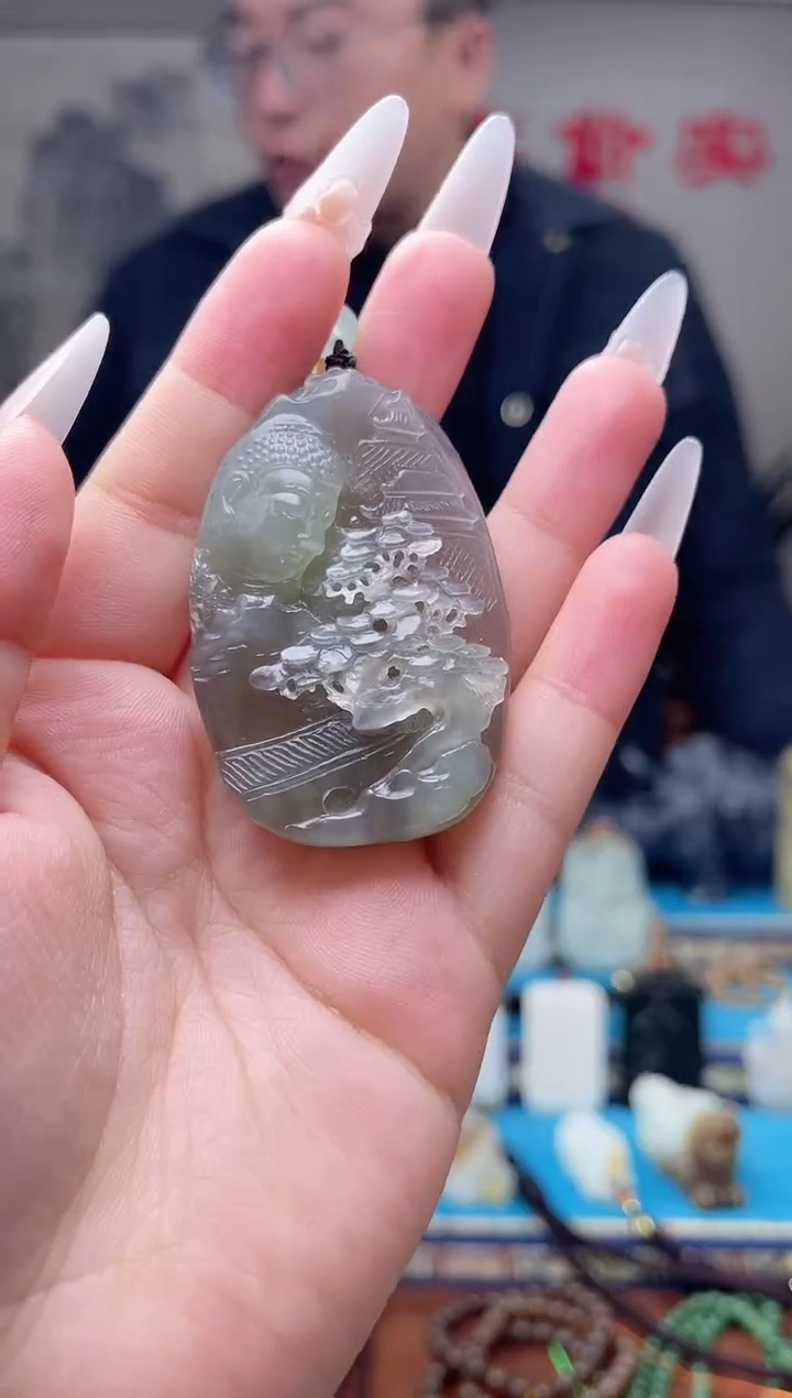 【闪购商品】和田玉挂件未镶嵌1