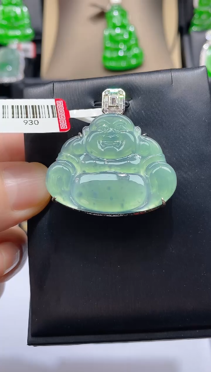 【闪购商品】翡翠颈饰未镶嵌天然A货翡翠吊坠Y20