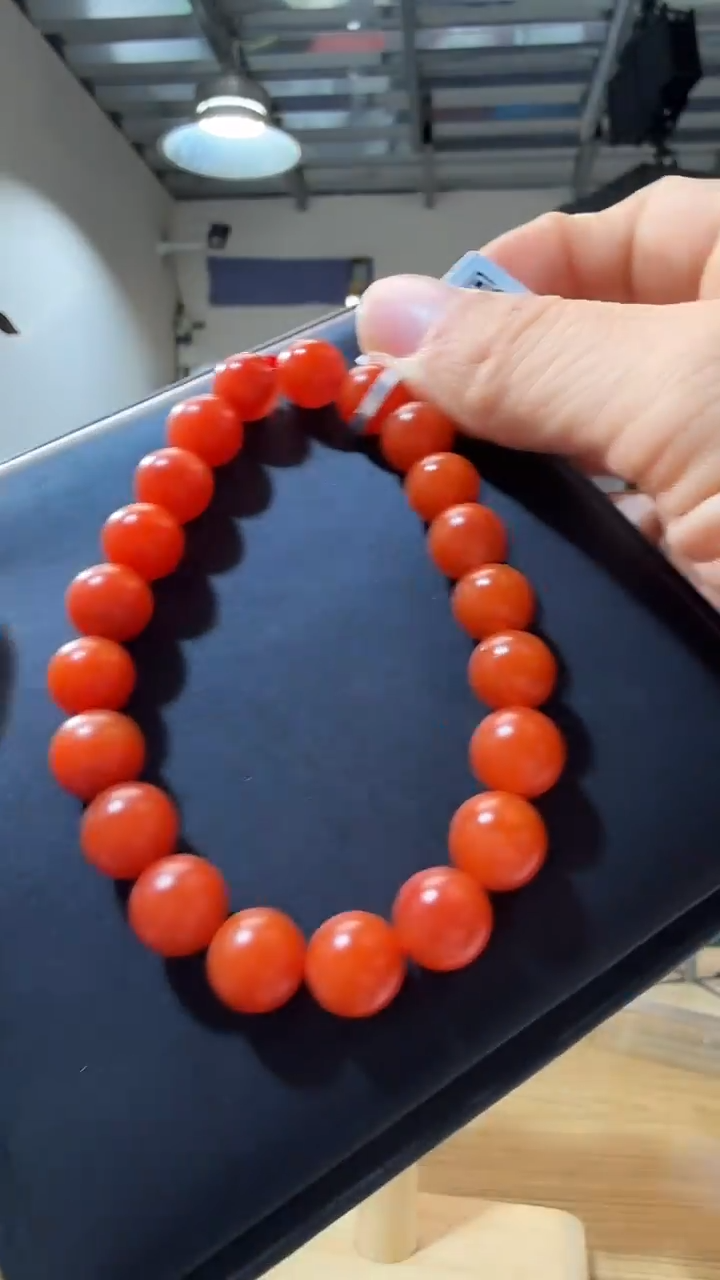 未镶嵌手链南红玛瑙优0756 约9mm