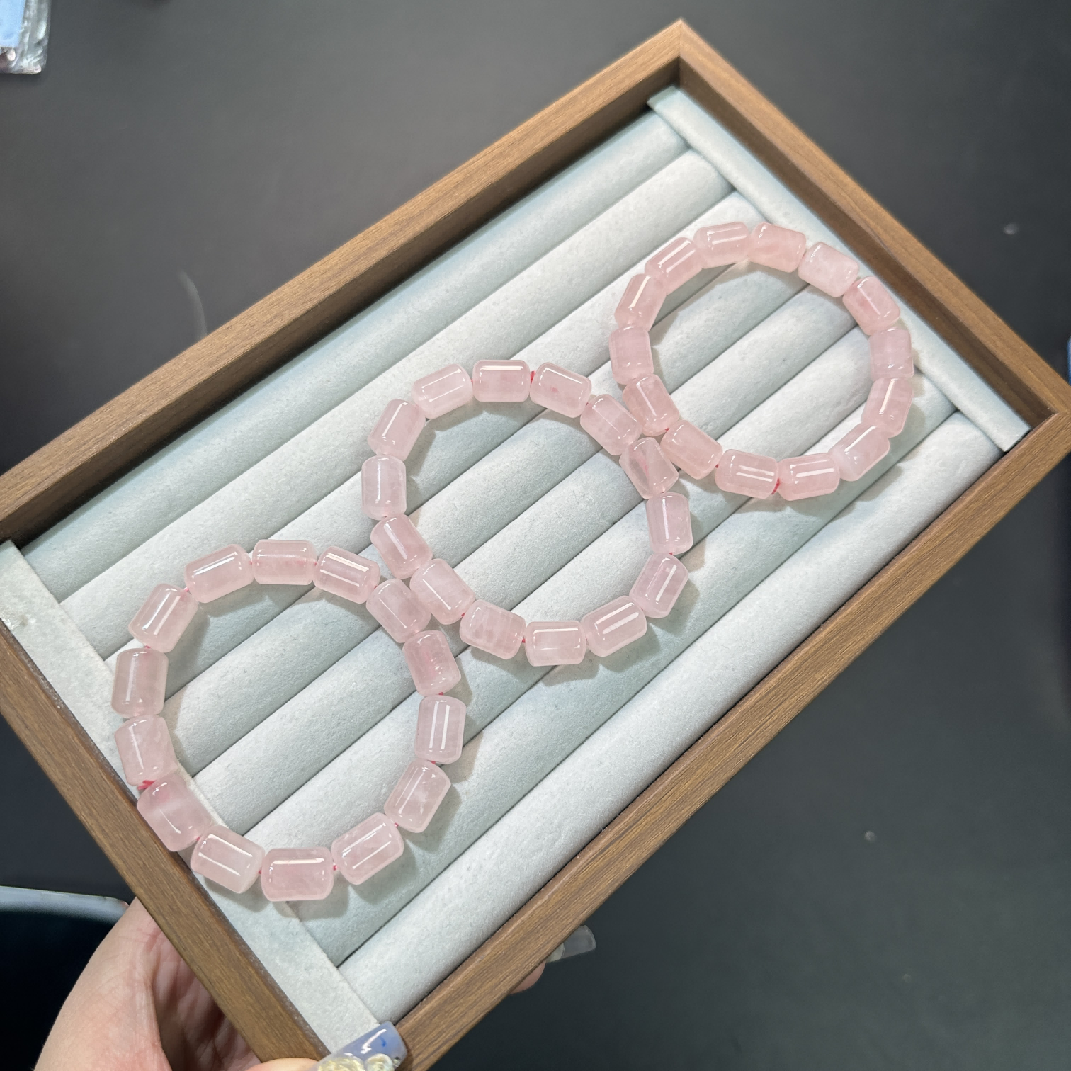 【娃娃专属】西柚粉水晶路路通 天然水晶多样性发其一 详情页附证书