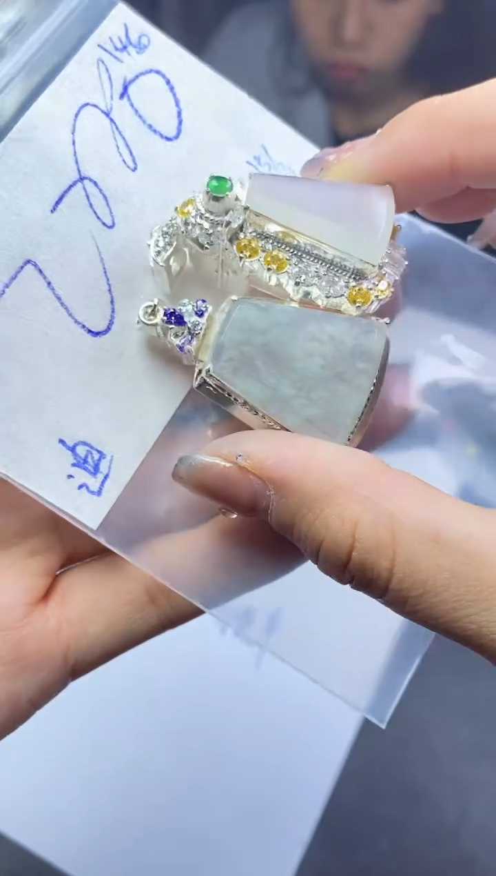 【闪购商品】翡翠未镶嵌戒指缅甸翡翠天然A货146