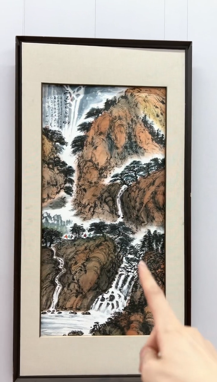 【闪购商品】绘画陈发源-8平尺-国画-宣纸发货-红