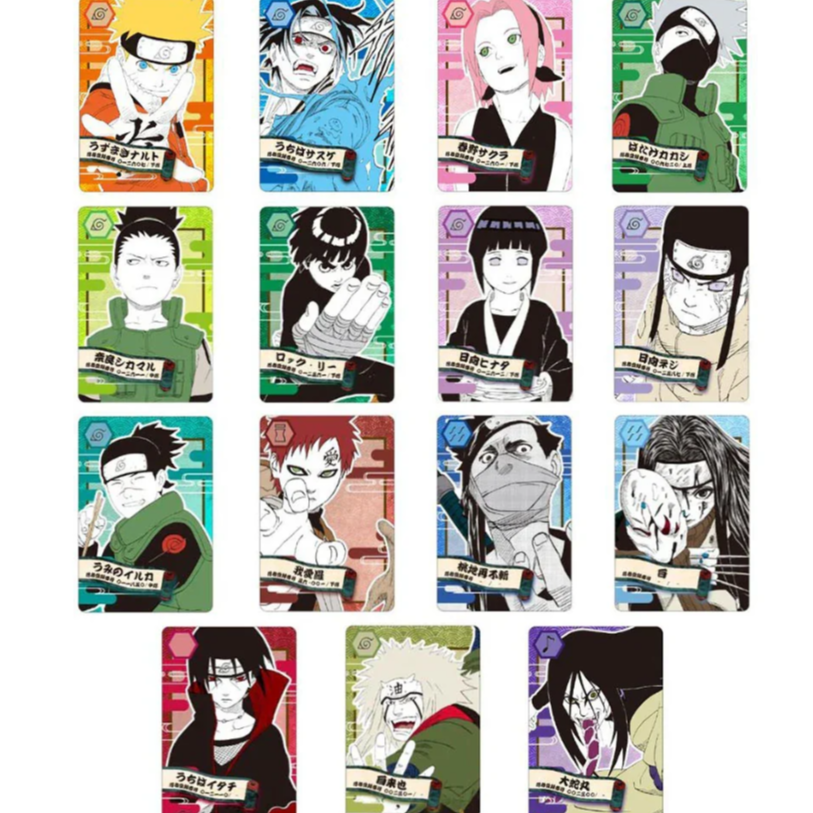 火影忍者数据卡二弹