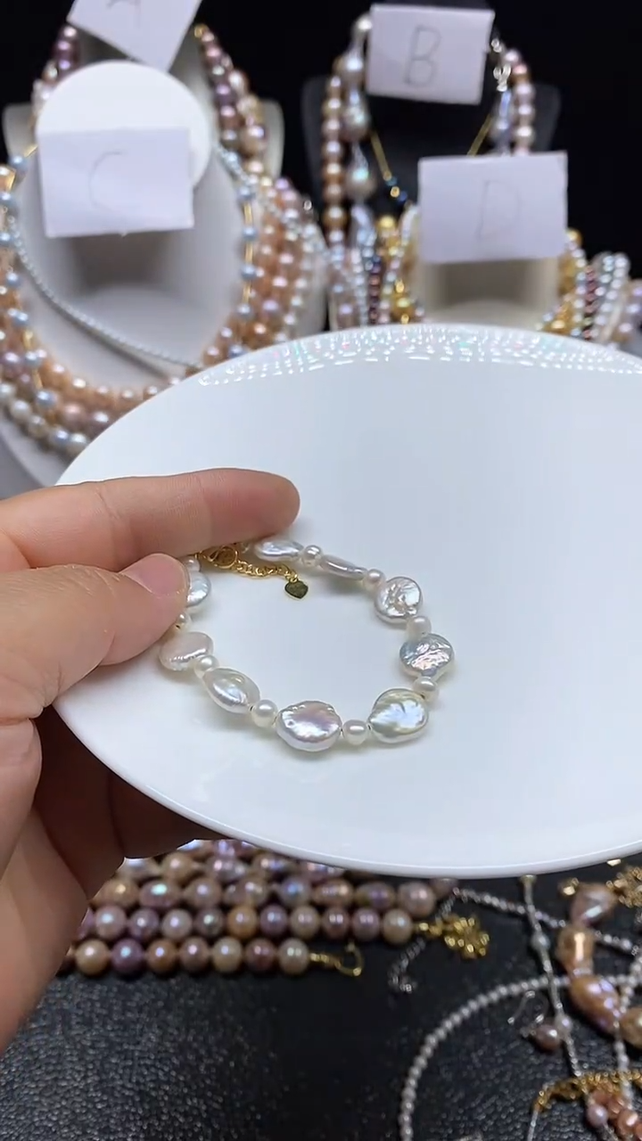 【闪购商品】淡水珍珠手串未镶嵌多人